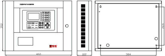 LDK800<a href=http://m.jxjtjc.com/dianqihuozai/ target=_blank class=infotextkey>電氣火災(zāi)監(jiān)控</a>設(shè)備