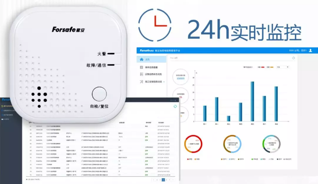 賦安消防NB-IoT智慧煙感24小時監(jiān)控